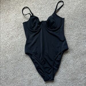 Victoria's Secret Charcoal One-Piece Swimsuit